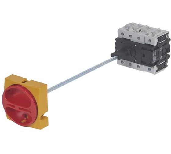 Выключатель-разъединитель Legrand накладной, с выносной рукояткой, 4П, зажим нейтрали слева, 100 A 022157 1