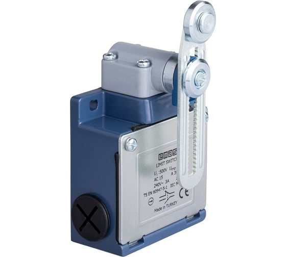 Концевой выключатель Emas, реверсивный ролик с угловым действием L53K13MEM122 1