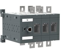 Выключатель нагрузки реверсивный с видимым разрывом AKEL ВН-IS-DR4P-400A-С (I-0-II) 4P/400A/1000V/Передняя рукоятка на корпусе 803264