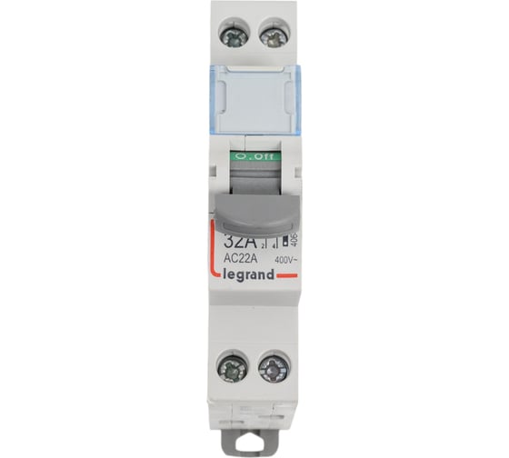 Выключатель-разъединитель Legrand DX3-IS - 2П - 400 В - 32 А - 1 модуль 406434 1