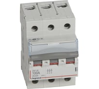 Выключатель-разъединитель Legrand DX3-IS - 3П - 400 В - 100 А - 3 модуля 406469