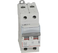 Выключатель-разъединитель Legrand DX3-IS - 2П - 400 В - 63 А - 2 модуля 406441