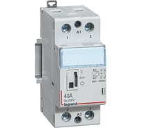 Контактор Legrand CX³ 2П 250 В~ с катушкой 230 В~ 40 A 2 Н.О. 2 модуля с рукояткой управления 412545