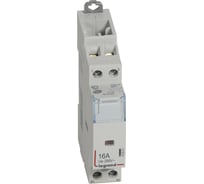 Контактор Legrand CX3 - 2П - 250 В - с катушкой 230 В - 16 A - 1 Н.О+1 Н.З. - 1 модуль 412521