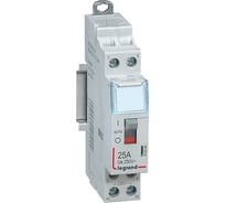 Контактор Legrand CX³ 2П 250 В~ с катушкой 230 В~ 25 A 2 Н.О. 1 модуль с рукояткой управления 412544