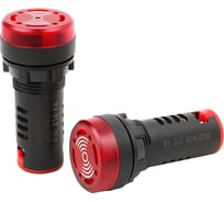 Зуммер с подсветкой CONTA TAD16-22SM/24V-3, 24V FLASH BEEP, 22 ММ (упак 3 шт) 00-00013689