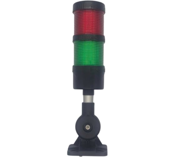 Колонна светосигнальная Briswik 60мм 100-240В AC зуммер тип крепления 1 двухцветная STM-K6-RGZ230-1-54 1