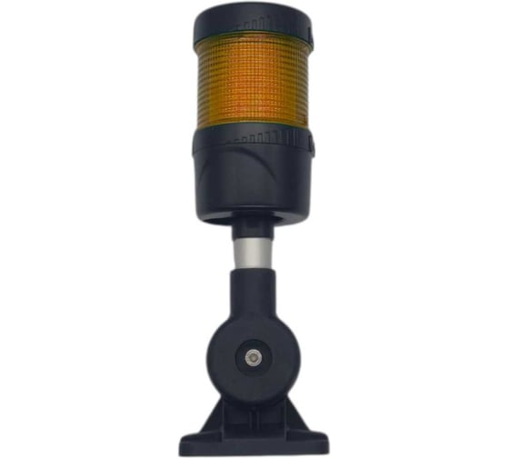 Колонна светосигнальная Briswik 60мм 100-240В AC зуммер тип крепления 1 желтая STM-K6-YZ230-1-54 1