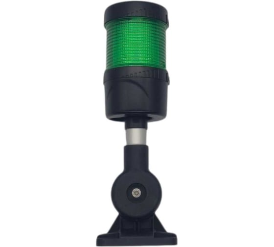 Колонна светосигнальная Briswik 60мм 24В DC зуммер тип крепления 1 зеленая STM-K6-GZ24-1-54 1