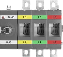 Выключатель нагрузки с видимым разрывом AKEL ВН-IS-D3P-400A-В 3P/400A/1000V/Без ручки управления и переходника 803061