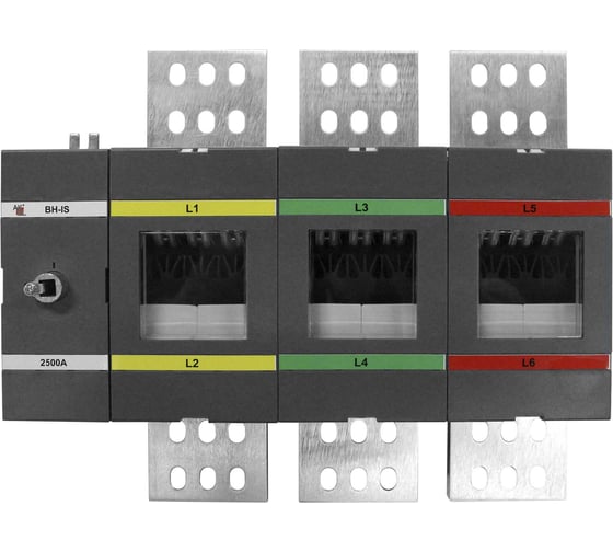 Выключатель-разъединитель с видимым разрывом Akel ВН-IS-D3P-2500A-В 3P/2500A/1000V/без ручки управления и переходника 803058 1