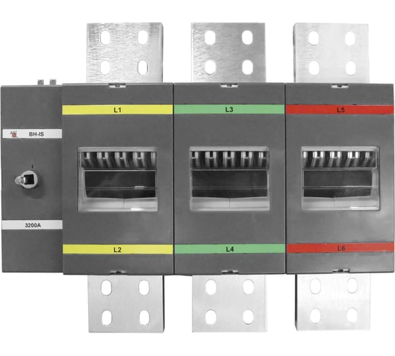 Выключатель нагрузки с видимым разрывом Akel ВН-IS-D3P-3200A-В 3P/3200A/1000V/без ручки управления и переходника 803308 1