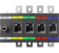 Выключатель нагрузки с видимым разрывом Akel ВН-IS-D4P-630A-В 4P/630A/1000V/без ручки управления и переходника 803076