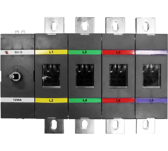 Выключатель нагрузки с видимым разрывом Akel ВН-IS-D4P-1250A-В 4P/1250A/1000V/без ручки управления и переходника 803091 1