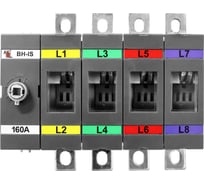 Выключатель нагрузки с видимым разрывом Akel ВН-IS-D4P-160A-В 4P/160A/750V/без ручки управления и переходника 803071