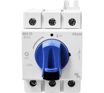 Выключатель нагрузки модульный Akel ВН-IS-AKSOL-3P-80A-С 3P/63~80A/передняя рукоятка на корпусе 803852