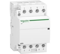 Модульный контактор Systeme Electric Acti 9 iCT40A 4НО 220/240В АС SE A9C20844