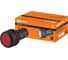 Кнопка управления SB7-CWL3465 TDM ELECTRIC с фиксацией 1НО+1НЗ d22 мм 24 В LED красная IP54 SQ0746-0044 1