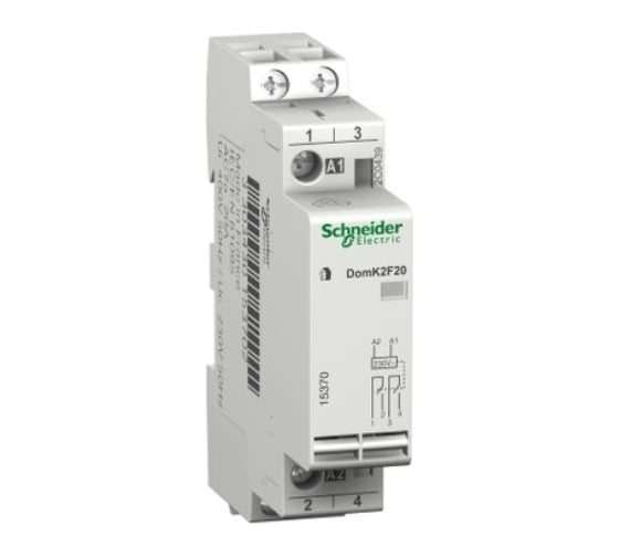 Модульный контактор Systeme Electric Домовой 20A 2НО 230/250В АС 50Гц SE 15370 1