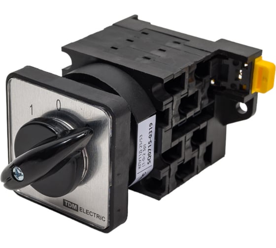 Кулачковый переключатель TDM ELECTRIC КПУ11Д-25/53 (1-0-2 3р) SQ0715-0319