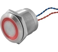 Кнопка пьезо RUICHI RPS19ZE/R on-off 114251