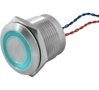 Кнопка пьезо RUICHI RPS19ZE/B on-off 114250