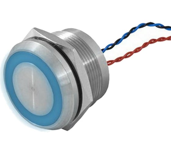 Кнопка пьезо RUICHI RPS25ZE/B on-off 114236
