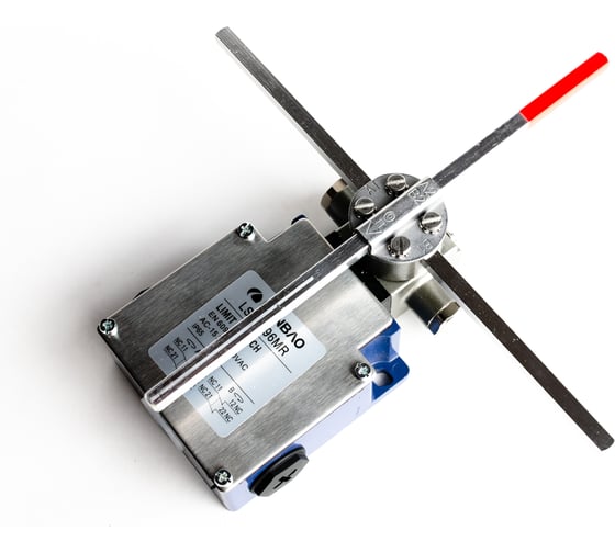 Kонцевой выключатель мгновенного действия Lanbao LSAR-96MR корпус 200x59x200 цинковый сплав, IP65,4NC крестоообразного типа на 360 08-00052605 1