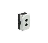 Серый пульт управленияLOVATO Electric для 2 кнопок LPZP2A8