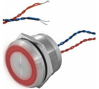 Кнопка пьезо RUICHI RPS25ZE/R on-off 114247