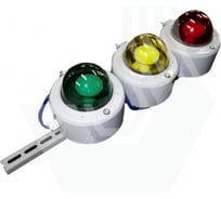 Указатель троллейный КРАНЭЛЕКТРО К-271C У2 (металлический, LED, светофильтр красный, желтый, зеленый) 00-00027968