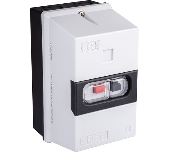 Автомат защиты двигателя Emas термомагнитный в корпусе (1.60-2.50А), IP65 MKS1TMK-2.5 1