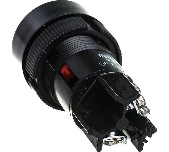 Кнопка Navigator NBI-B-04-R Стоп, красная, d22мм NC 82812
