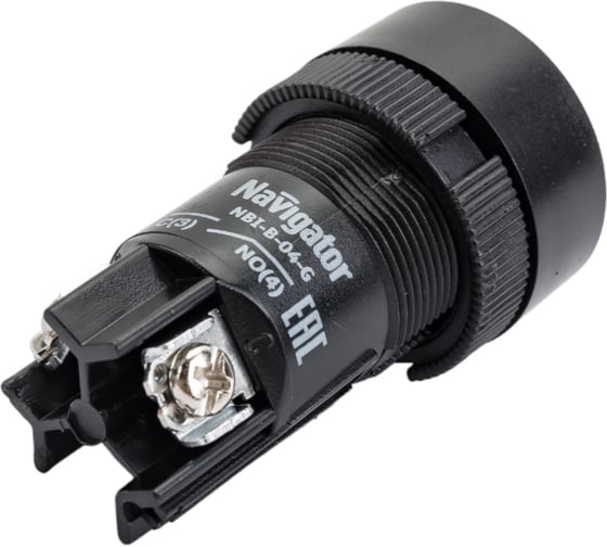Кнопка Navigator NBI-B-04-G Пуск, зеленая, d22мм, NO 82811