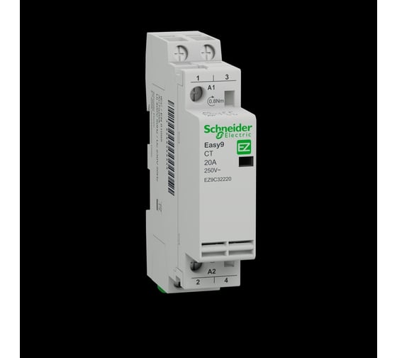 Модульный контактор Systeme Electric EASY9 CT 20A 2НО 230/250В АС 50ГЦ EZ9C32220