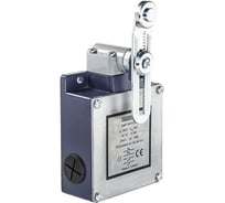 Концевой выключатель Emas привод реверсивный металлический ролик 18мм с угловым действием, регулируемый 2х(1НЗ+1НО, мгновенное срабатывание), серия L54, металлический корпус (240В L54K16MEM122