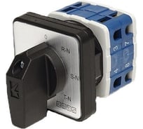 Переключатель предела Emas для вольтмерта 16А, 4 полюса, рамка 48х48мм, 400В AC, IP54 PSA016OK421S