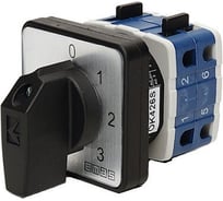 Переключатель предела Emas для амперметра 20А, 4 полюса, рамка 48х48мм, 400В AC, IP54 PSA020OK426S