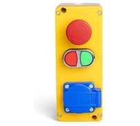 Пост управления для подъёмников Emas 3 кнопки (B102K20KY + B200E + EPREU1M), серия PA (250В AC, 4А) PA3312