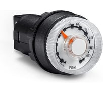 Потенциометр однооборотный Emas серия CP сопротивление 5 кОМ (металлокерамика), IP65 CPPR05K