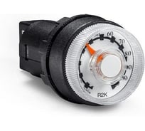 Потенциометр однооборотный Emas серия CP сопротивление 2 кОМ (металлокерамика), IP65 CPPR02K