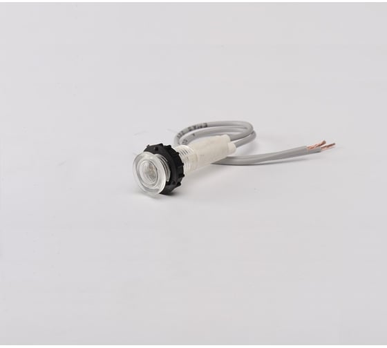 Сигнальная арматура Emas 10мм, белый цвет, светодиод, кабель 12см, 12В AC/DC S100LB1 1