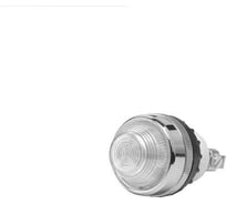 Сигнальная арматура Emas 22мм, белый цвет, лампа накаливания, коническая линза, 230В AC S220NB