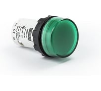 Сигнальная арматура Emas моноблочная, плоская линза, зелёный цвет, серия MB, 110В AC, IP54 MBSD110Y