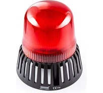 Сигнальная колонна маячкового типа с зуммером Emas красный цвет, 12-24В AC/DC, IP65 IT120R024Z