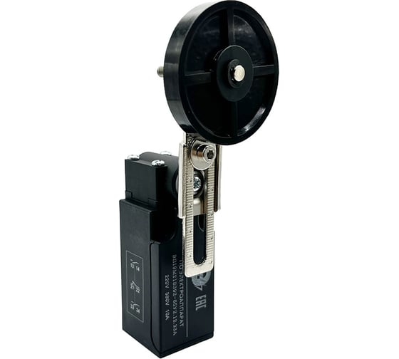 Выключатель путевой концевой МЭЗ ВП19М21Б392-65У2.14.33А поворотный регулируемый рычаг с регулир. колесом 3НЗ прямое действие ЕА193921433А