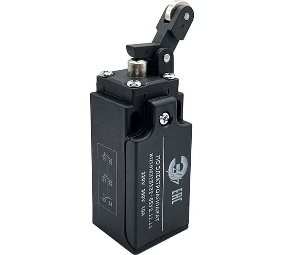 Выключатель путевой концевой МЭЗ ВП19М21Б332-65У2.14.11 обратный рычаг с роликом, 3НЗ, прямое действие ЕА193321411 1