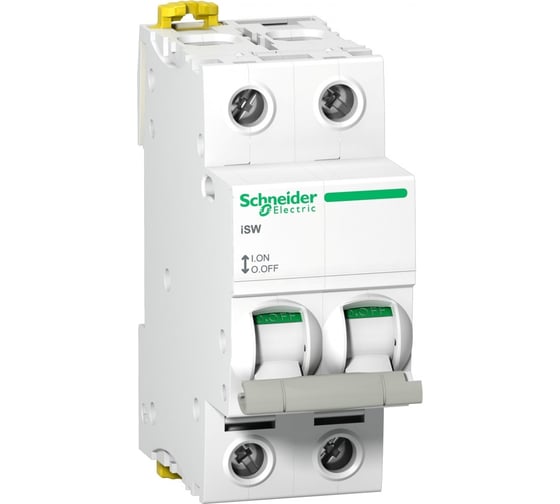 Выключатель нагрузки Systeme Electric iSW 2П 63A A9S65263 1