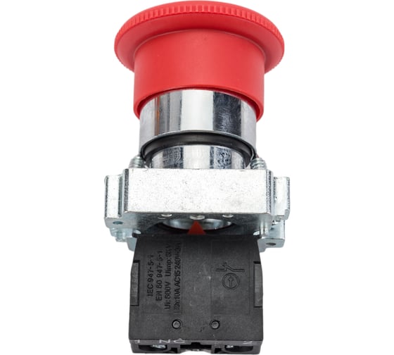 Кнопка Navigator NBI-B-07 Грибок, поворотная блокировка, d22мм, NC 82815