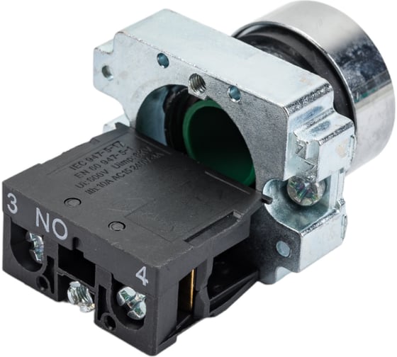 Кнопка Navigator NBI-B-08-G зеленая, d22мм, NO 82818
